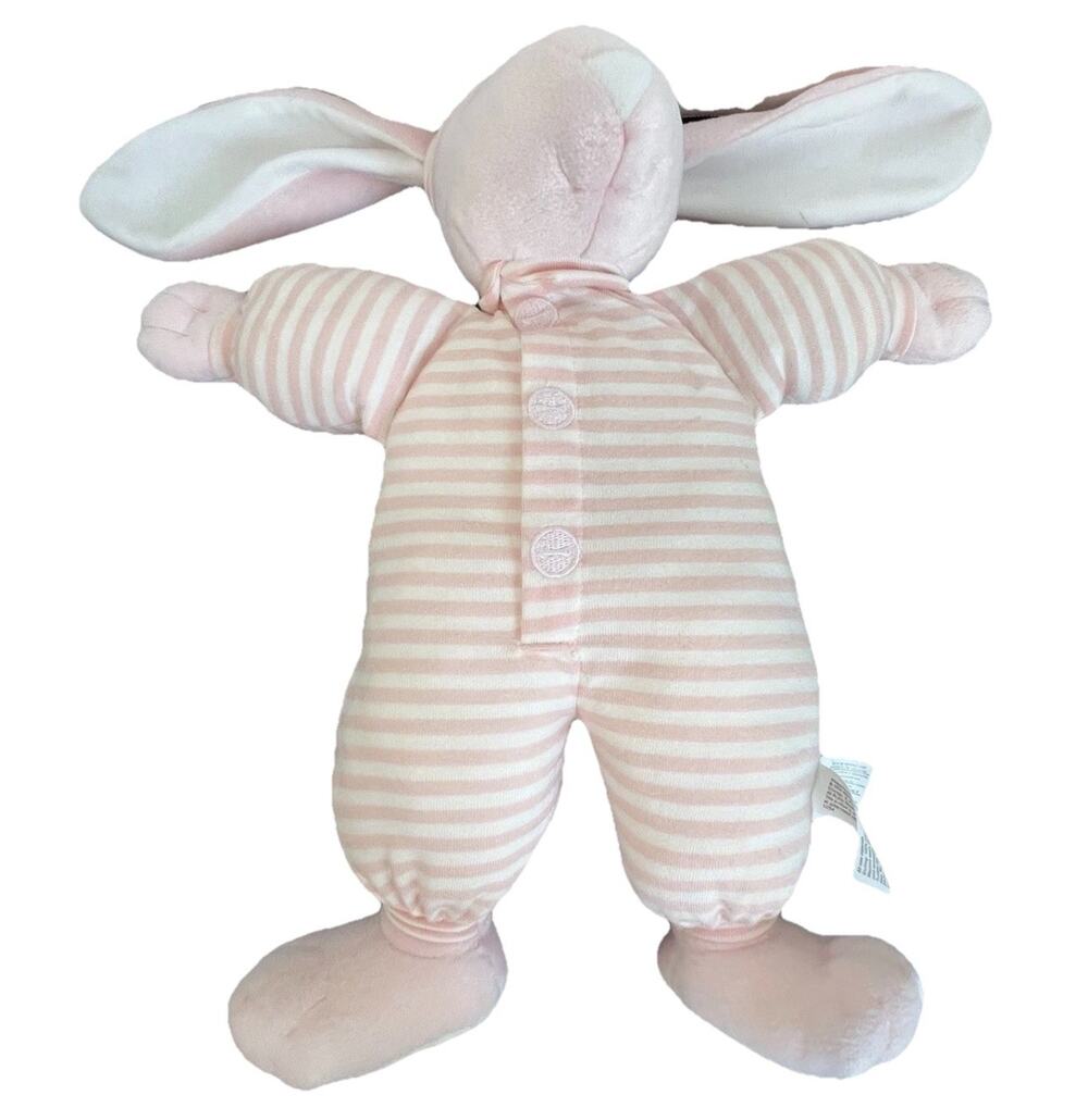 North American Bear Co Sleepyhead Bunny Rabbit 15” Pink Floppy Plush Lovey